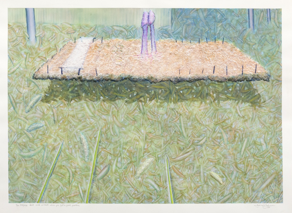 The bogeys don't look so bad when ya got a good garden